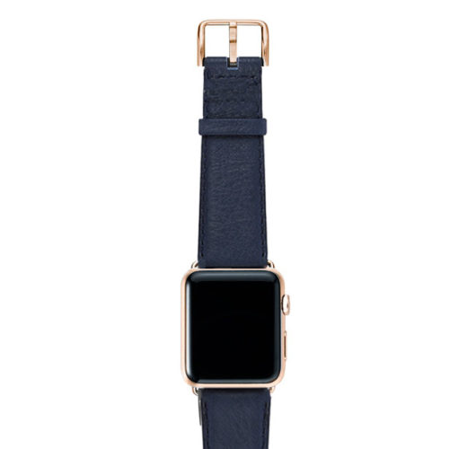 Mediterranean-blue-nappa-band-on-top-with-gold-series3-adaptors