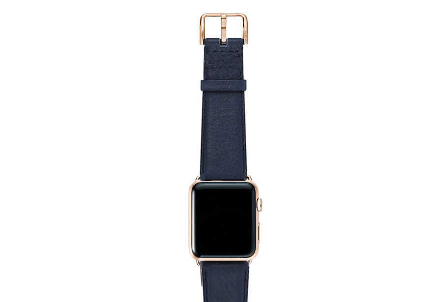 Mediterranean-blue-nappa-band-on-top-with-gold-series3-adaptors