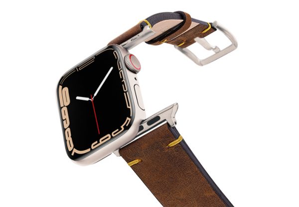 Old_Brown_Apple_watch_bands_starlight_case