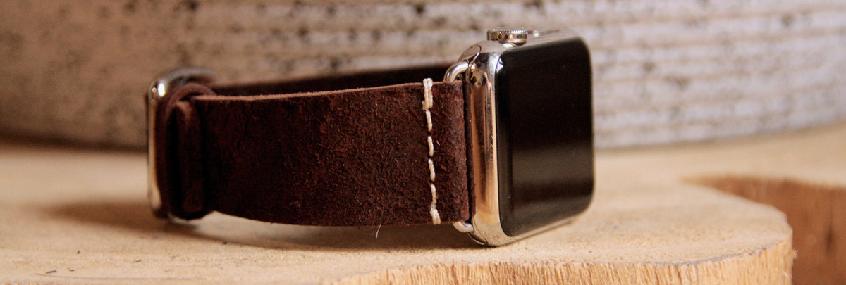 Brown Meridio band for Apple Watch