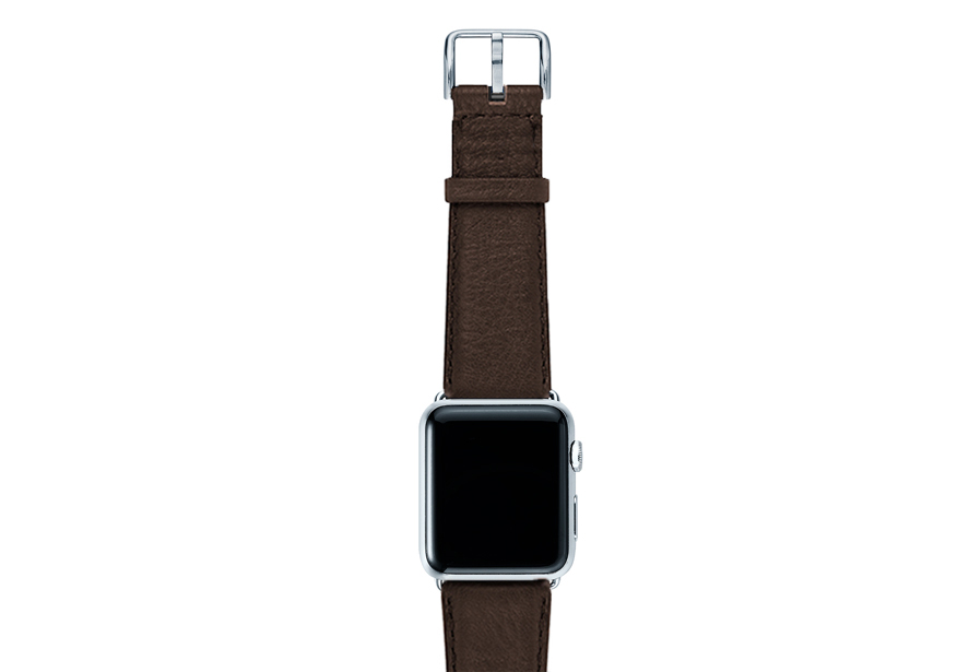 Slate-Brown-nappa-band-on-top-with-silver-adaptors