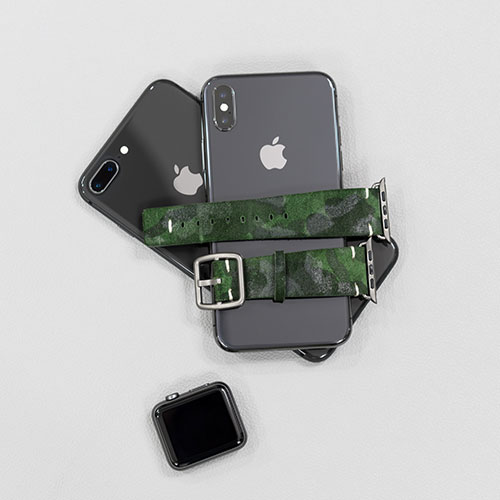 camouflage apple watch band
