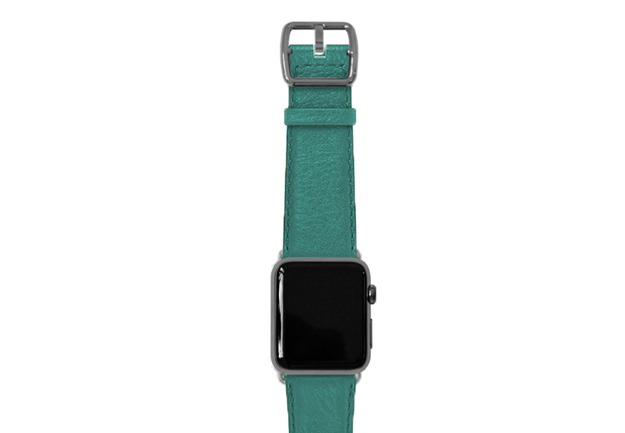 Turquoise-Apple-watch-nappa-band-with 