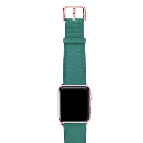 Turquoise-nappa-band-on-top-with-rose-gold-adaptors