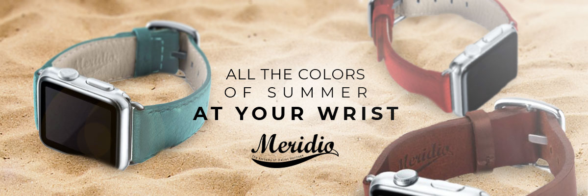 All the colors of summer at your wrist: combine your apple watch band with your perfect summer outfit. 