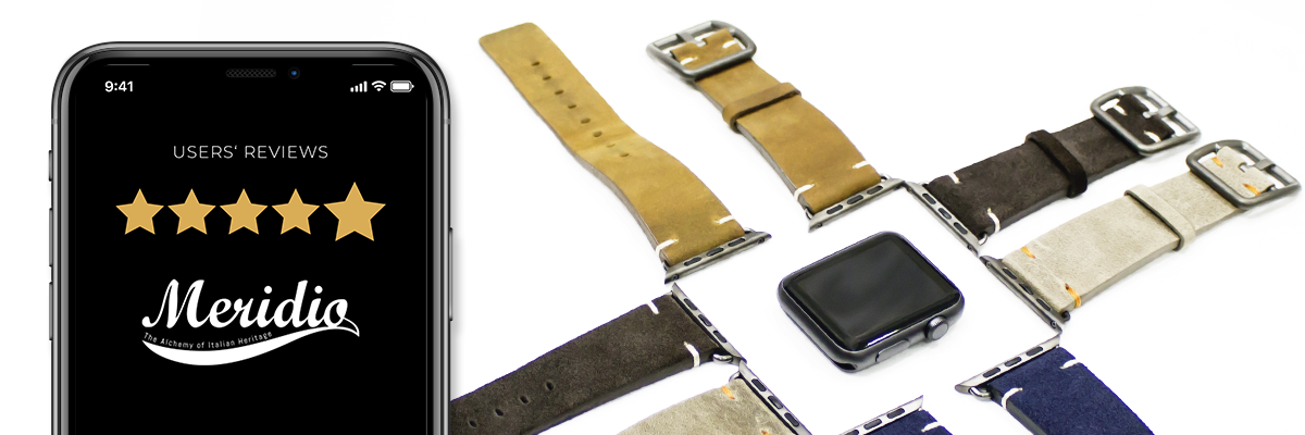 What people said around the world about Meridio Apple Watch leather band