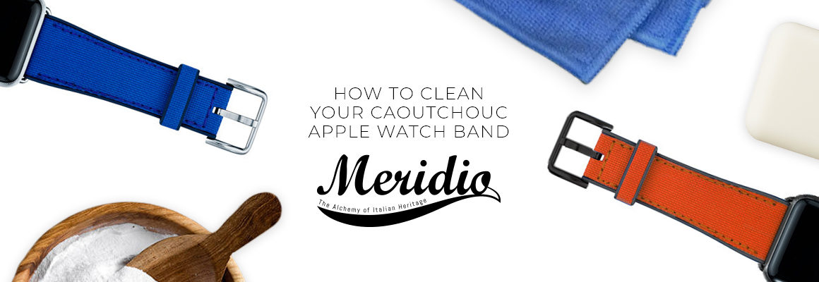 how to clean apple watch band
