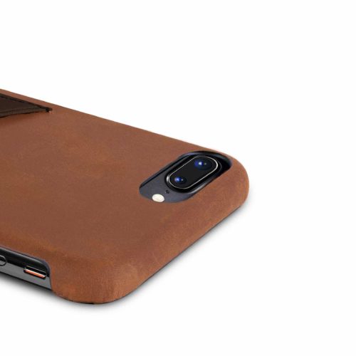 iPhone-8-plus-light-bronw-leather-case-top-side