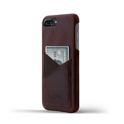 iPhone-8-plus-bordeaux-Leather-case-on-side