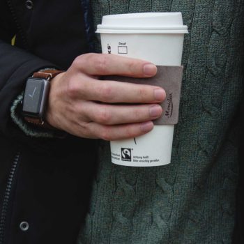 Cottage Chocolate+CoffeoClock-Dark-brown-combo-Apple-leather-accessories-for-him-close-up