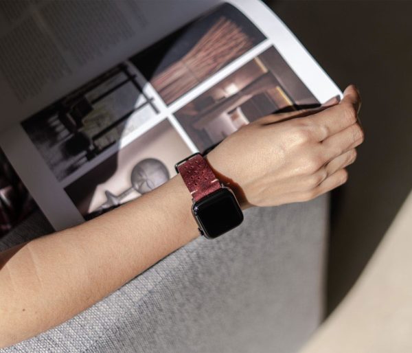 AW-bullet-proof-red-leather-band-on-top-view-reading-a-magazine