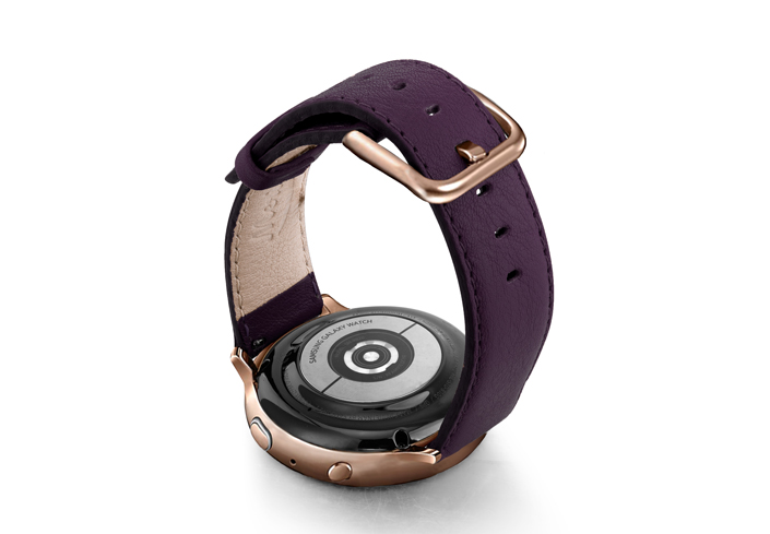 Burgundy-GALAXY-nappa-with-gold-stainless-steel-case