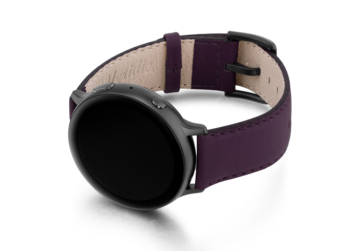 Burgundy-Galaxy-nappa-band-with-left-case