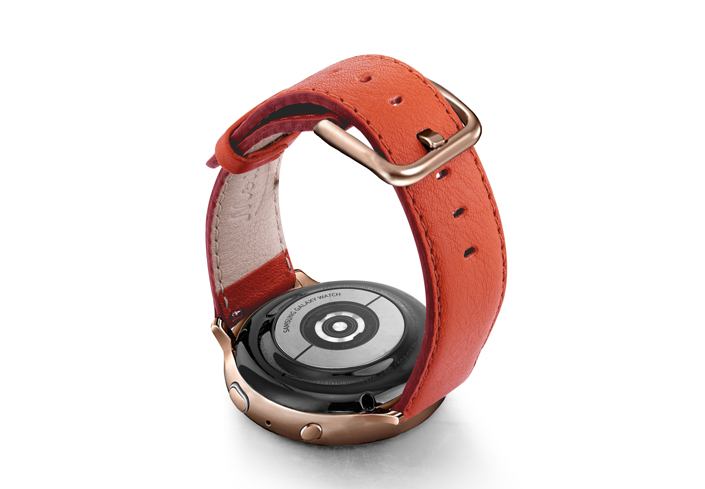 Coral-GALAXY-nappa-with-gold-stainless-steel-case
