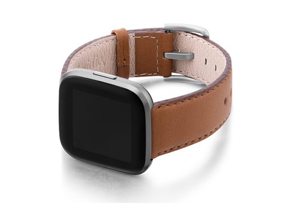 Goldstone-Fitbit-Watch-brown-nappa-Leather-band-with-case-on-left