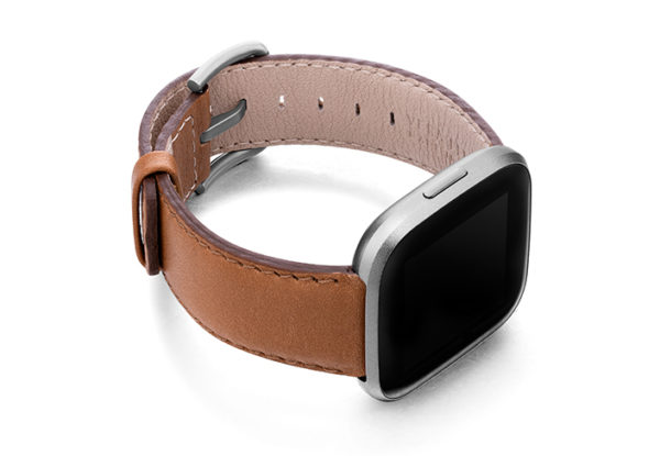 Goldstone-Fitbit-brown-nappa-leather-band-with-case-on-right