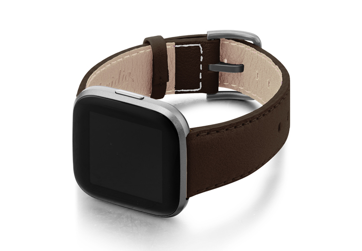 Slate-Brown-Fitbit-nappa-leather-band-with-back-case