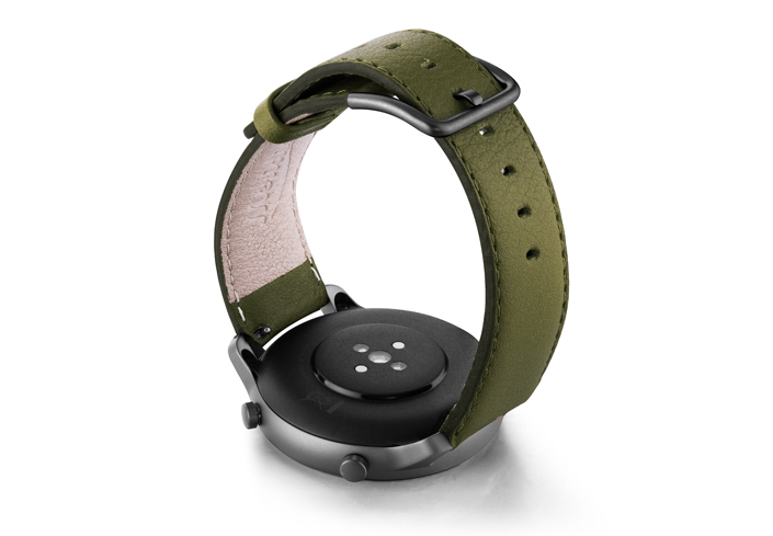 Amazfit-GTR-musk-green-nappa-leather-band-back-case