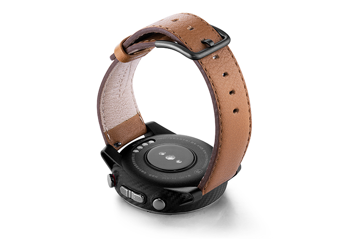 Goldstone-Amazfit-GTR-nappa-leather-band-with-display-on-back