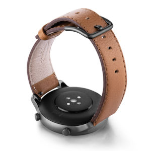 Goldstone-Amazfit-GTR-nappa-leather-band-with-display-on-BACK