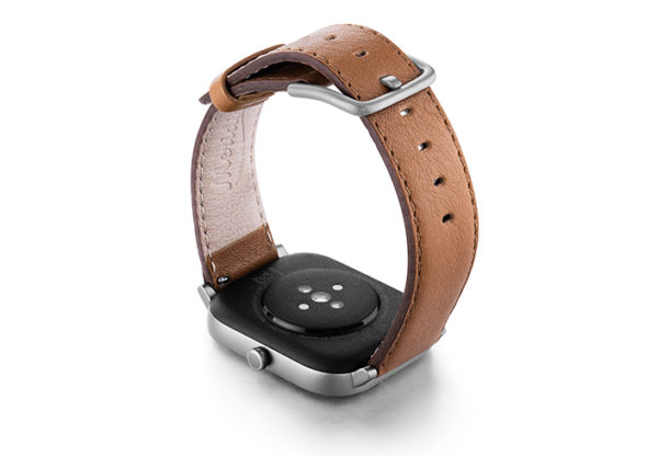 Goldstone-Amazfit-GTs-nappa-leather-band-with-display-on-BACK