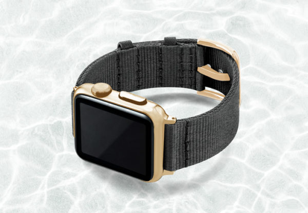 AW-grey-tide-recicled-by-ocean-band-40mm-case-on-left-with-stainless-gold-adaptors