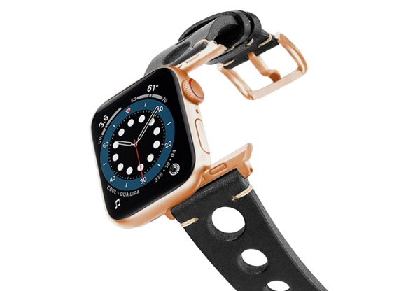 Black-AW-urban-leather-band-on-air-alluminium-rose-gold-adapters