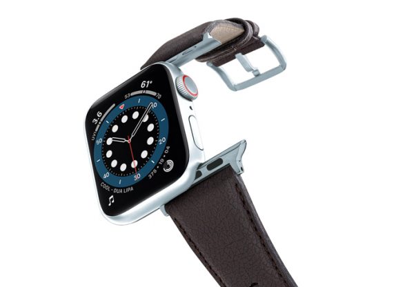 Pumila-Apple-watch-vegan-leather-band-flying-view_alluminium_silver_case