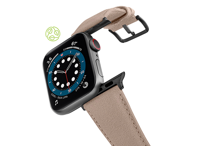 Bisque-Apple-watch-vegan-leather-band-flying-view_Space_grey_case-Bisque-Apple-watch-vegan-leather-band-flying-view_Space_grey_case