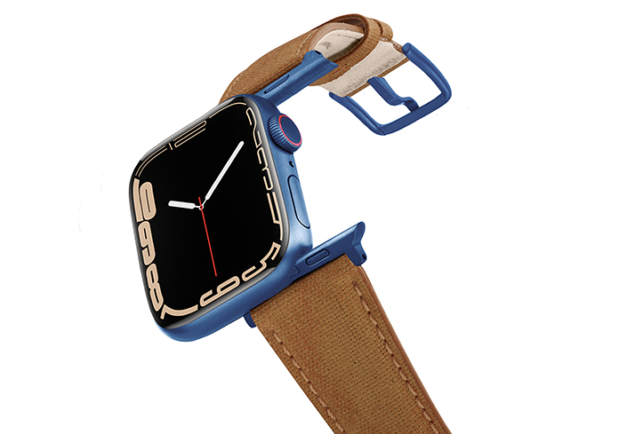 Recycled_Cotton_Aluminium_Blue_Recycled_Toffee_apple_watch_band