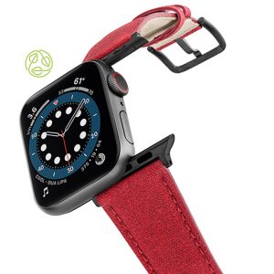 Recycled_red_apple-watch-band-flying-mode