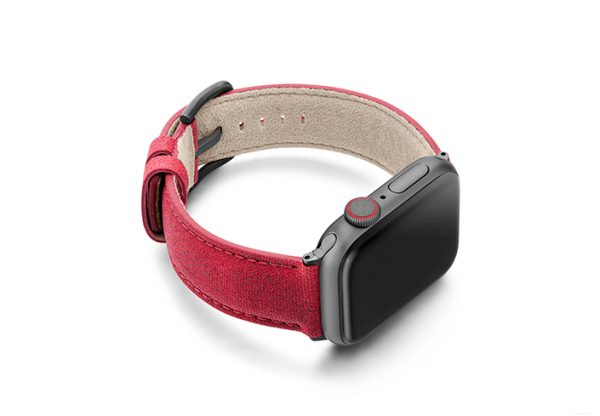 Recycled_red_apple-watch-band-screen-on-right